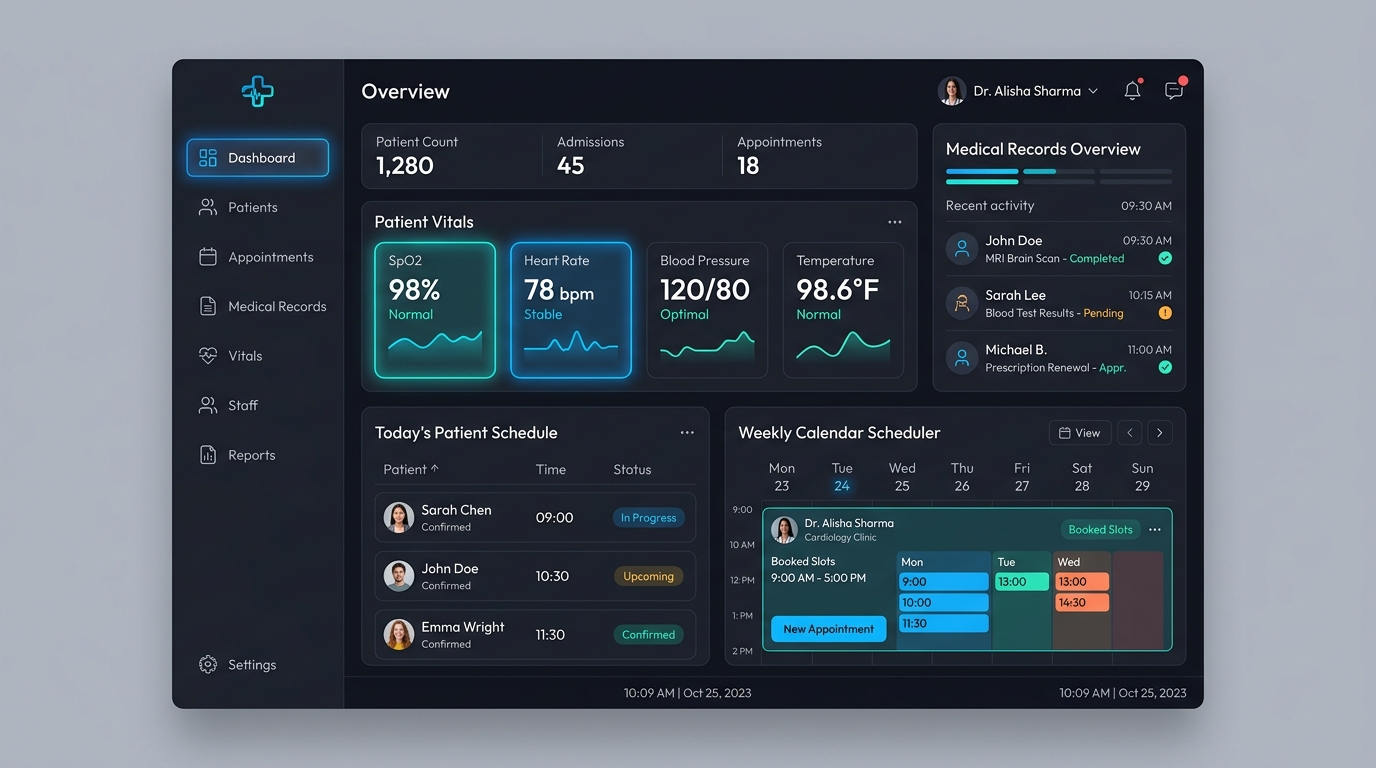 SaaS Dashboard Preview